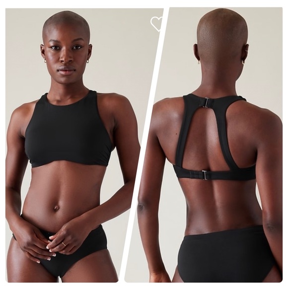 🖤 Athleta Maldives Bra Cup Bikini Top // Black - Picture 5 of 13